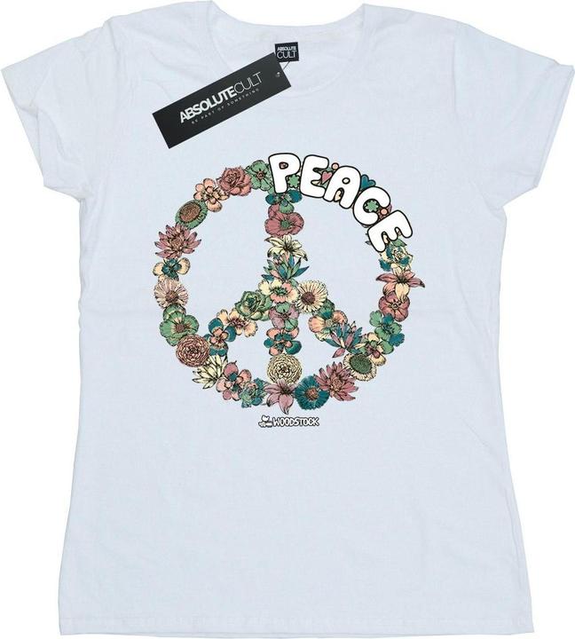 Produktbild Woodstock Floral Peace TShirt (XXL)