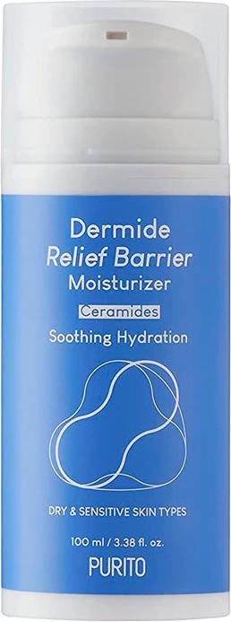 Immagine prodotto Purito Dermide Relief Barrier Moisturizer Crema idratante e rigenerante per viso e corpo 100Ml (Crema corpo, 100 ml)
