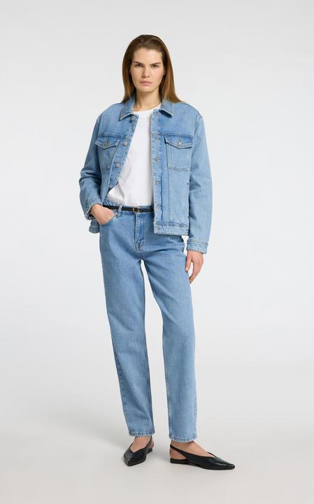 Actual product image Selected Femme Hellblaue Straight Fit Jeans (W26/L32)