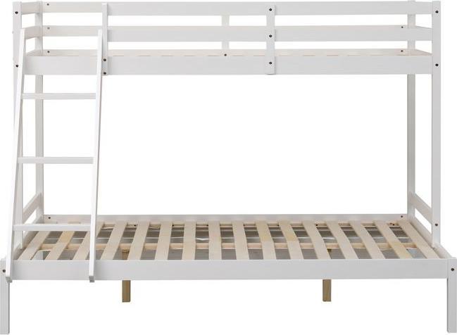 Image du produit Swisshandel24 Lit mezzanine Lilly 90x200 cm / 140x200 cm, blanc (140 x 200)