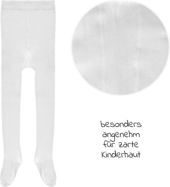 Produktbild La Loona LaLoona Baby-Strumpfhosen Strumpfhose 2er Pack - Weiss - (74/80)