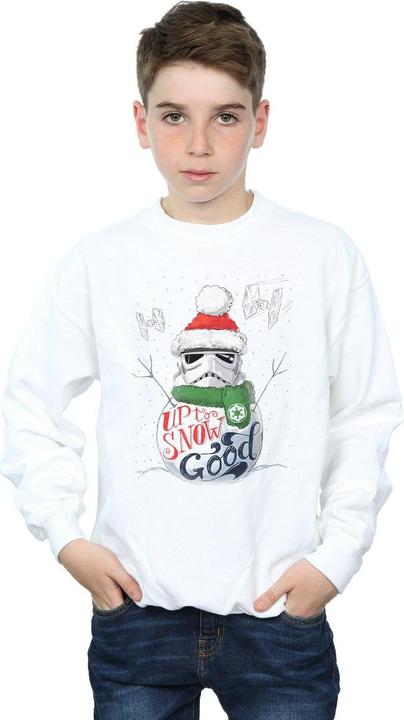 Immagine prodotto Star Wars Stormtrooper Up To Snow Good Felpa Ragazzi (152, 158)