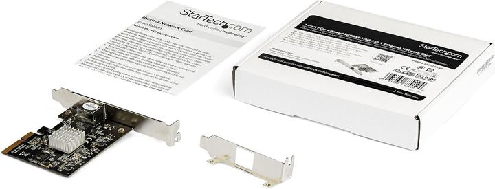 Produktbild StarTech 1 Port PCIe 4 Speed 5GBASE-T/NBASE T Ethernet Netzwerkkarte (PCI Express 2.0 x4)