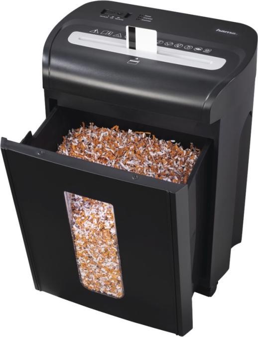 Actual product image Hama Premium M10 Shredder Micro-cut Shredding 22.5 cm 58 dB Black (Microcut)