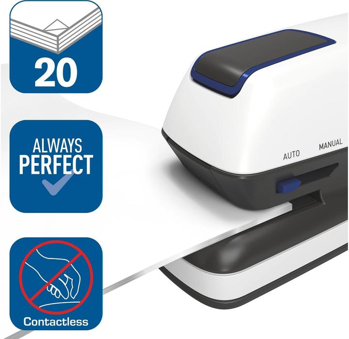 Produktbild Rexel Rapid Optima GripE (20 Blätter)