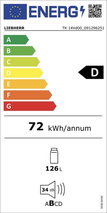 Energie-Label Liebherr TK 14Vd00