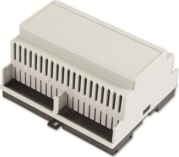 Image du produit Hammond Boîtier Electronics pour profilé chapeau 90 x 105 x 58 Polycarbonate Gris clair 1 pc. (Boîtier)