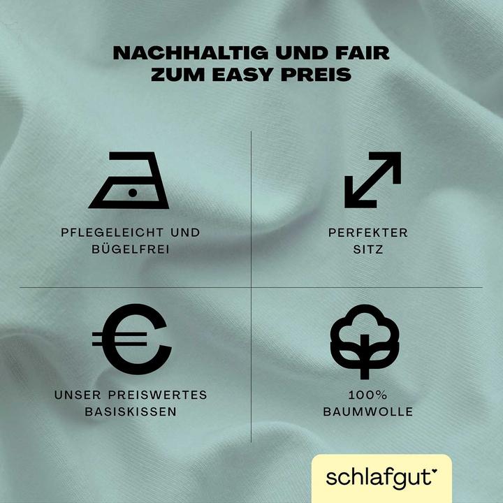Produktbild schlafgut Easy Jersey (Duvetbezug, 80 x 80 cm)