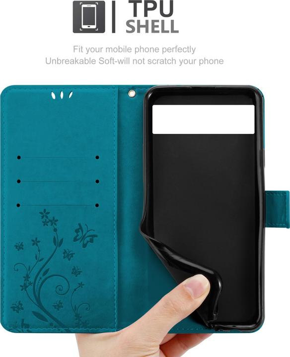 Image du produit Cadorabo Pochette Flower Book (Google Pixel 6a)