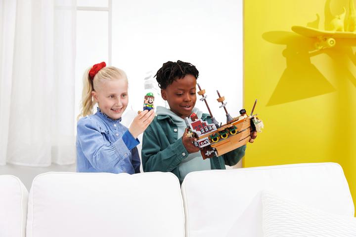 Produktbild LEGO Bowsers Luftschiff - Erweiterungsset (71391, LEGO Super Mario)