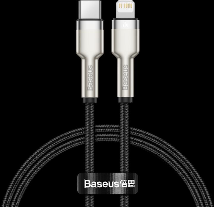 Actual product image Baseus USB C – Lightning (0.25 m, USB 3.0)