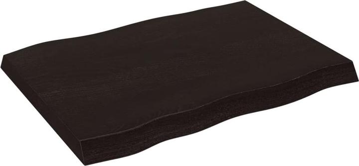 Immagine prodotto VidaXL Tischplatte 80x60x6 cm Massivholz Eiche Behandelt (80 x 60 x 6 cm)