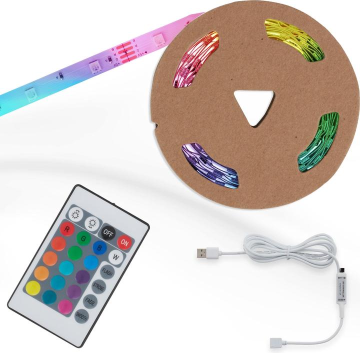 Briloner Flexband (RGB, 500 cm, Indoor)