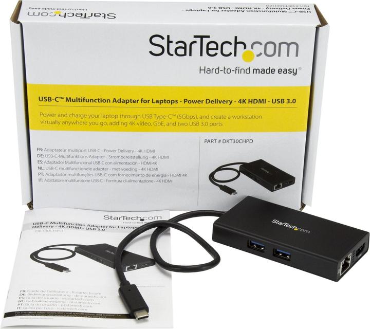Actual product image StarTech Usb-c Multifunction Adapter (USB-C, 2 Ports)