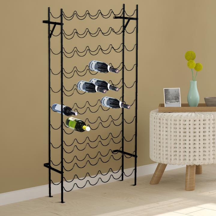 Image du produit Homcom Casier à vin (63 x 20.5 x 118 cm)