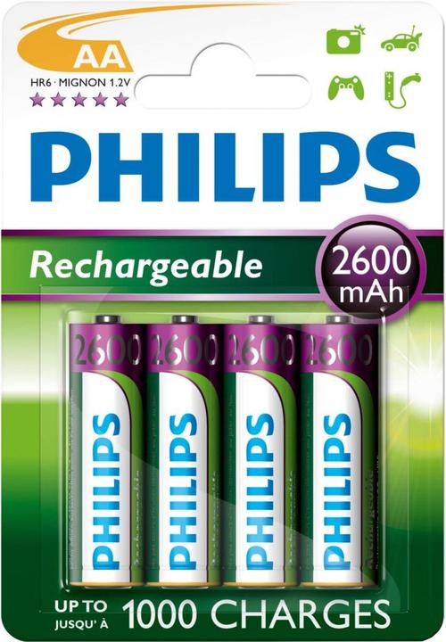 Immagine prodotto Philips Ricaricabile (4 pz., AA, 2600 mAh)