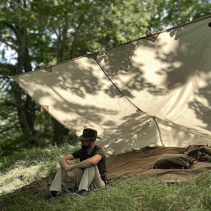 Produktbild Bushcraft Heavy Duty Canvas Tarp 3x3 m (Tarp, 3 kg, 2 Personen)