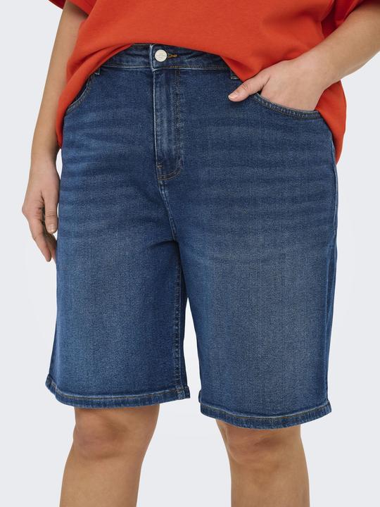 Produktbild Only CARENEDA Hohe Taille Girlfriend Schnitt Jeans Jeans-Shorts (48)