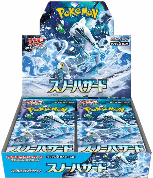 Produktbild Pokémon Scarlet & Violet Snow Hazard (SV2P) Booster Display (Japanisch, Booster Display)