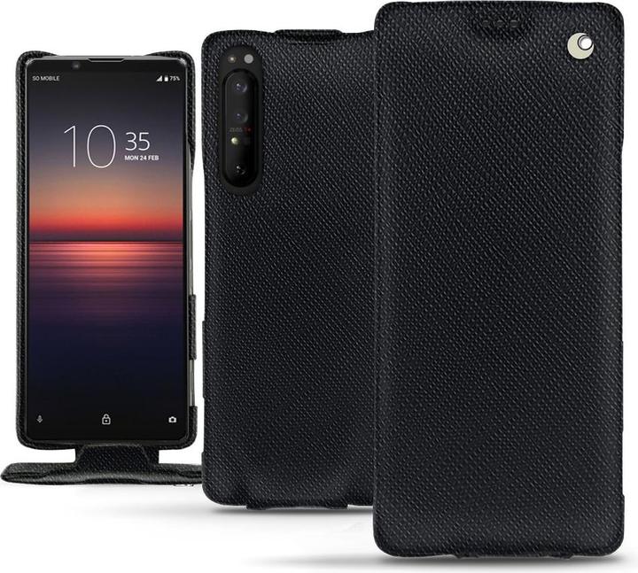 Actual product image Noreve Leather cover vertical (Sony Xperia 1 II)