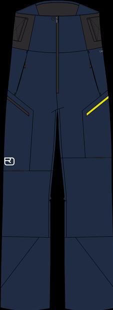 Actual product image Ortovox Guardian Shell Pants (L)