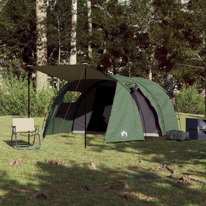 Immagine prodotto VidaXL Tenda da campeggio 4 persone 420 x 260 x 153 cm 185T Taffeta (Tenda a cupola, 8 kg, 4 persone)