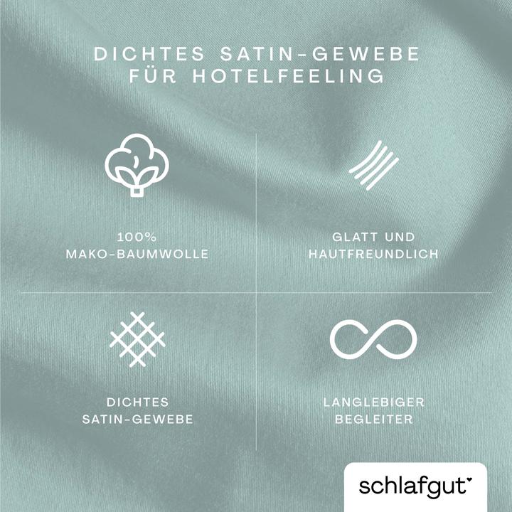 Image du produit schlafgut Woven Satin (Housse de couette, 70 x 90 cm)