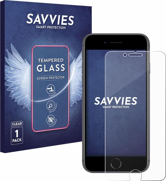 Image du produit Savvies Verre Trempé Protection Écran (1 pièce(s), Apple iPhone 8)