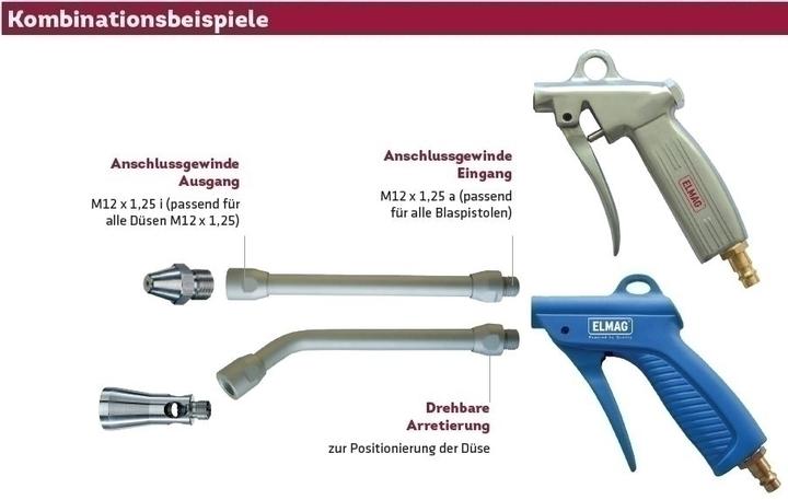 Produktbild Elmag Ausblaspistole ELOX