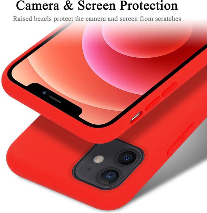 Immagine prodotto Cadorabo Copertura della cassa del silicone liquido TPU (Apple iPhone 12 mini)