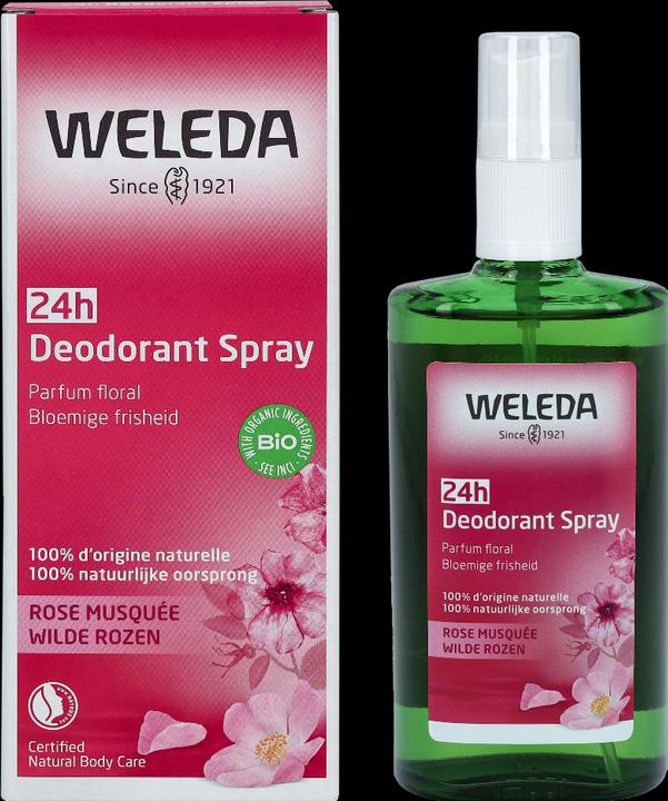 Actual product image Weleda Wild Rose Deodorant (Spray, 100 ml)