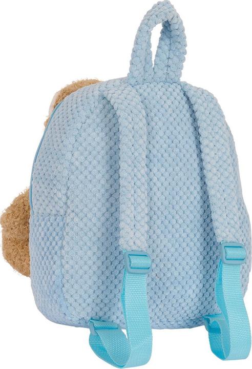 Actual product image Safta Children's rucksack with plush bear - blue