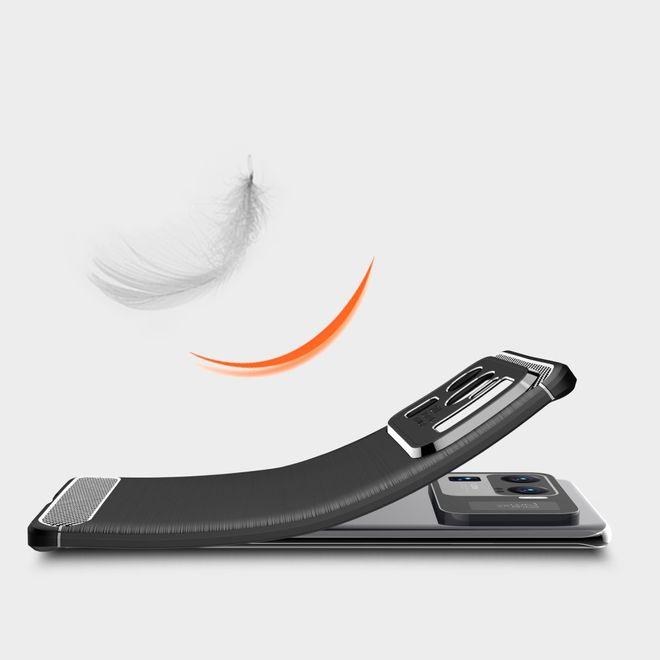 Immagine prodotto MU Style Serie Softcase in fibra di carbonio TPU (Xiaomi Mi 11 Ultra)