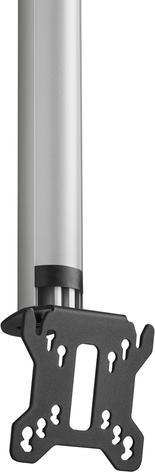 Actual product image Vogels PUC 2415 Pole 150 cm silver, Pole, Silver, 40 kg, Ceiling, TÜV, 60 mm (Ceiling, 40 kg)