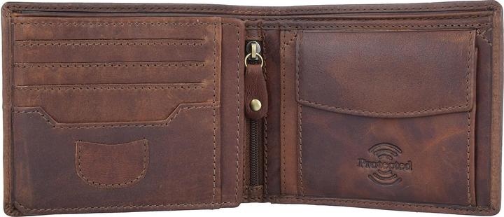 Produktbild Greenland Nature Soft & Safe Geldbörse RFID Leder 12 cm