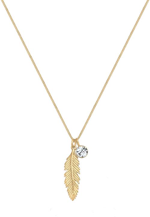 Image du produit Elli Boho, plume (Argent sterling 925, Cristal de verre)