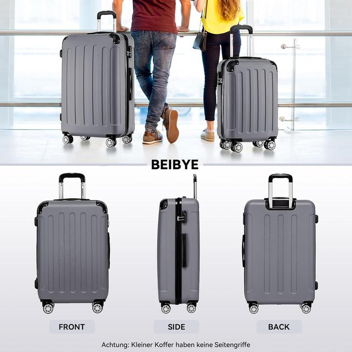 Actual product image Beibye Reisekoffer mit Zwillingsrollen (110 l, L (90 - 115l))