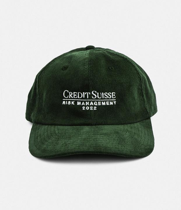 Produktbild Plakativ «Credit Suisse Risk Management» Corduroy Cap Black