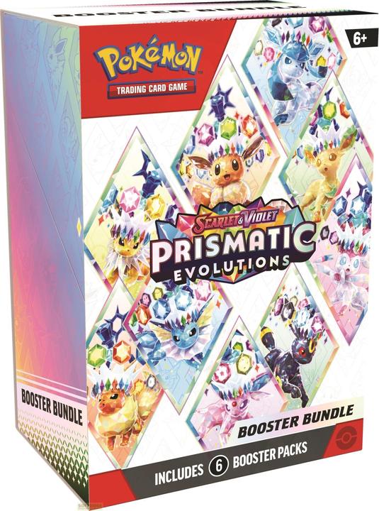 Actual product image Pokémon Prismatic Evolutions (English, Booster display)