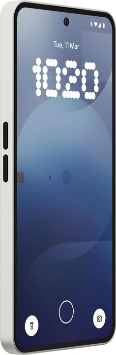 Produktbild Nothing Phone (3a) (256 GB, White, 6.77", Dual SIM, 50 Mpx, 5G)