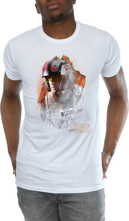 Produktbild Star Wars The Last Jedi Poe Dameron Brushed TShirt (XXL)