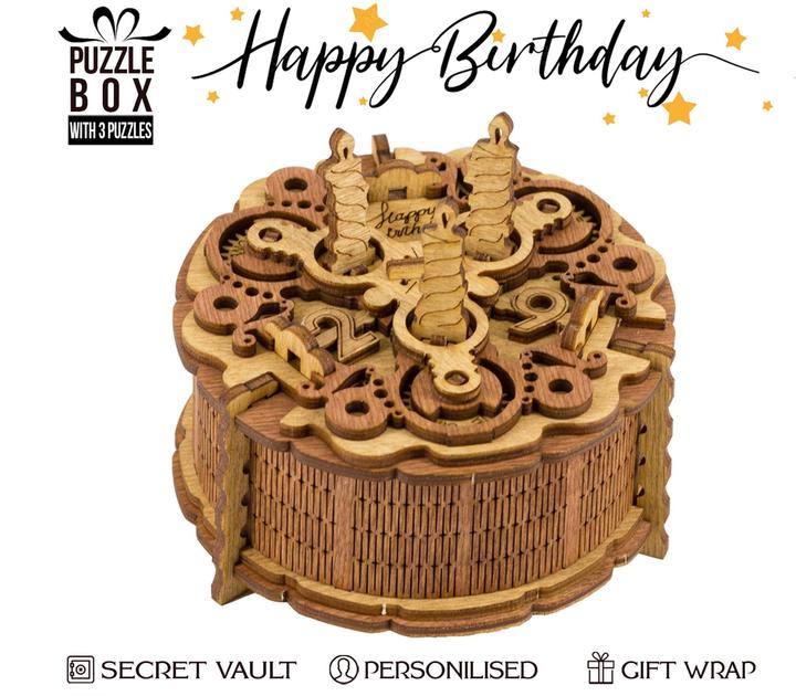 Image du produit iDventure 78 - Cluebox - Coffret cadeau "Birthday Cake", dès 14 ans (Allemand)