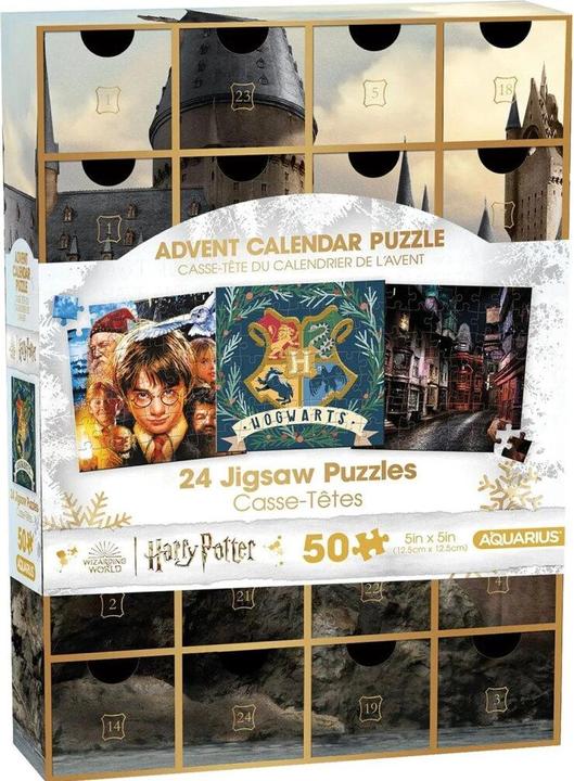 Produktbild Aquarius Harry Potter Puzzle Adventskalender (49 Teile)