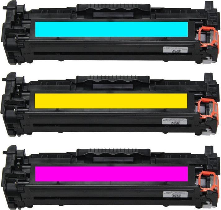 Produktbild Hermex Kompatibler Toner für HP LaserJet Pro 400 color MFP M475dw (M, Y, C)