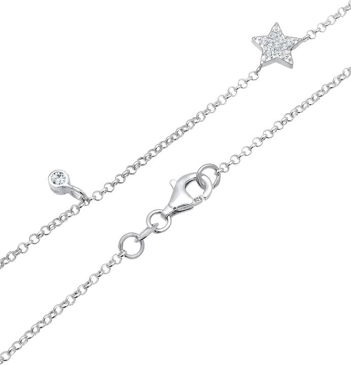 Produktbild Elli Astro, Sterne (Glaskristall, 925er Sterling Silber, 45 cm)