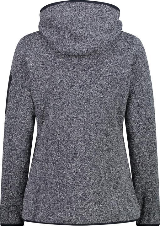 Actual product image CMP Campagnolo Women's Jacket Fix Hood Jacquard Knitted 3H19826 (36)