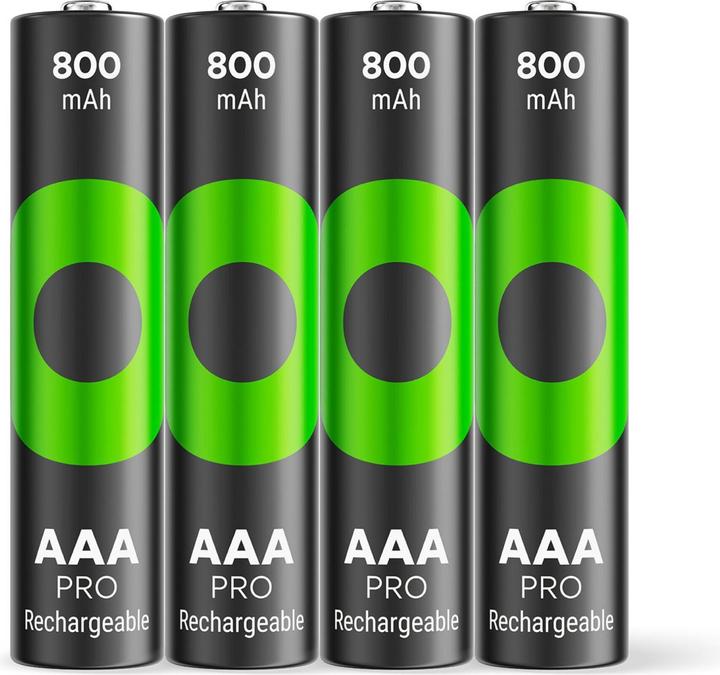 GP Batteries Batterie ricaricabili altre (4 pz., AAA, 800 mAh)