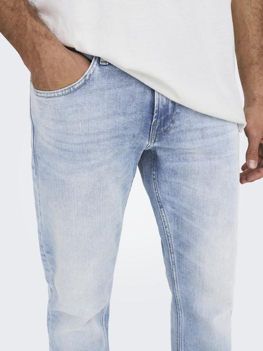 Produktbild Only & Sons ONSWEFT REG. LIGHT BLUE 4873 JEANS NOOS Normal geschnitten jeans (W34/L30)