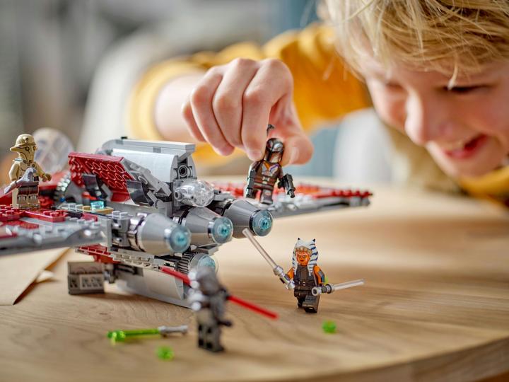 Produktbild LEGO Ahsoka Tanos T-6 Jedi Shuttle (75362, LEGO Star Wars)