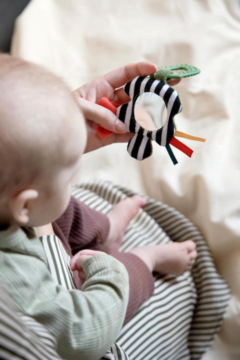 Actual product image Sebra Activity Rattle Mini Contrast